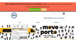 Desktop Screenshot of metrodoporto.pt